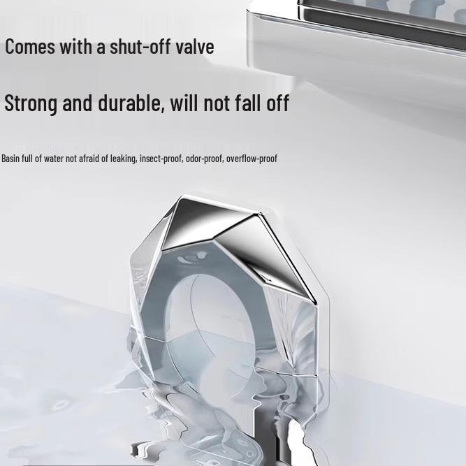 Гальванизированная крышка сливного отверстия раковины, устойчивая к запахам