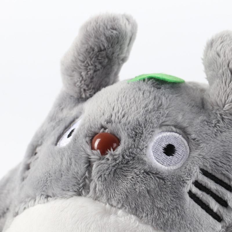 Cute Doll Totoro Plush Cute Plush Cat Japanese Anime Doll Totoro Lotus Leaf Children's Toy Birthday Christmas Gift Doll