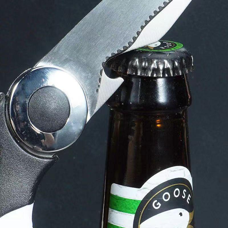 Многофункциональные кухонные ножницы, бытовые ножницы для резки рыбы, овощей, жареных костей бройлера, ножницы из нержавеющей стали