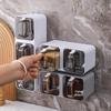 Rotating Multi-Compartment Kitchen Seasoning Box Set