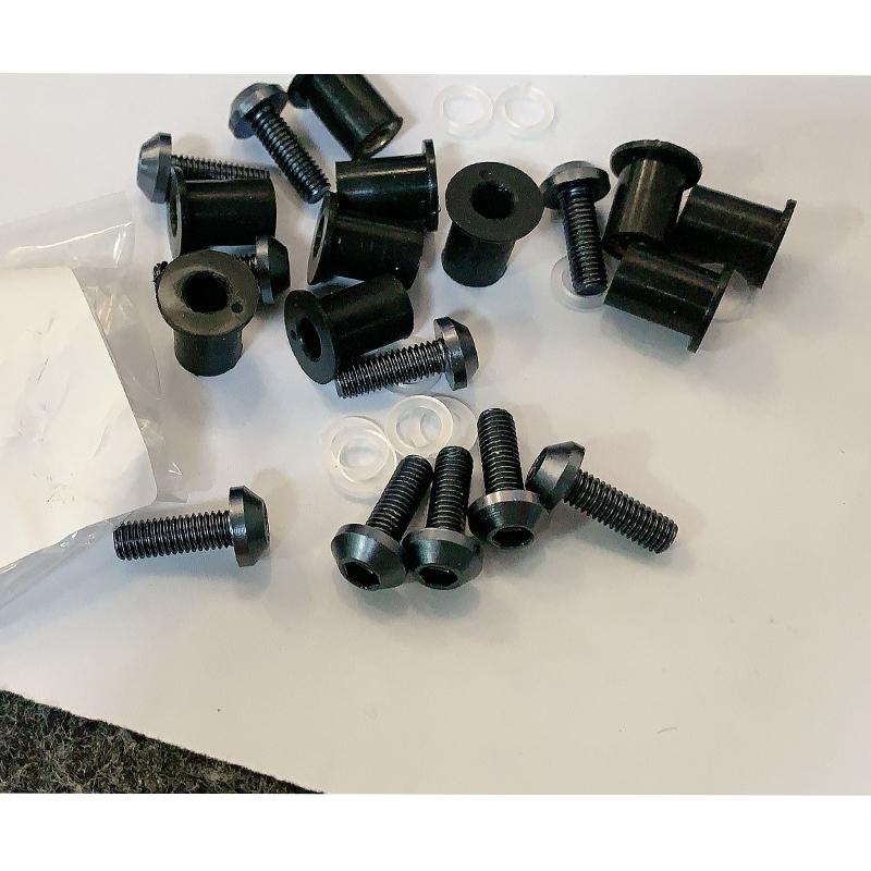 10 шт. 5 мм комплект болтов для ветрового стекла для Kawasaki Z900 Z750 Z800 Z650 VERSYS 300 650 1000 ZX6R ZX7R ZX10R ZX14R ZZR