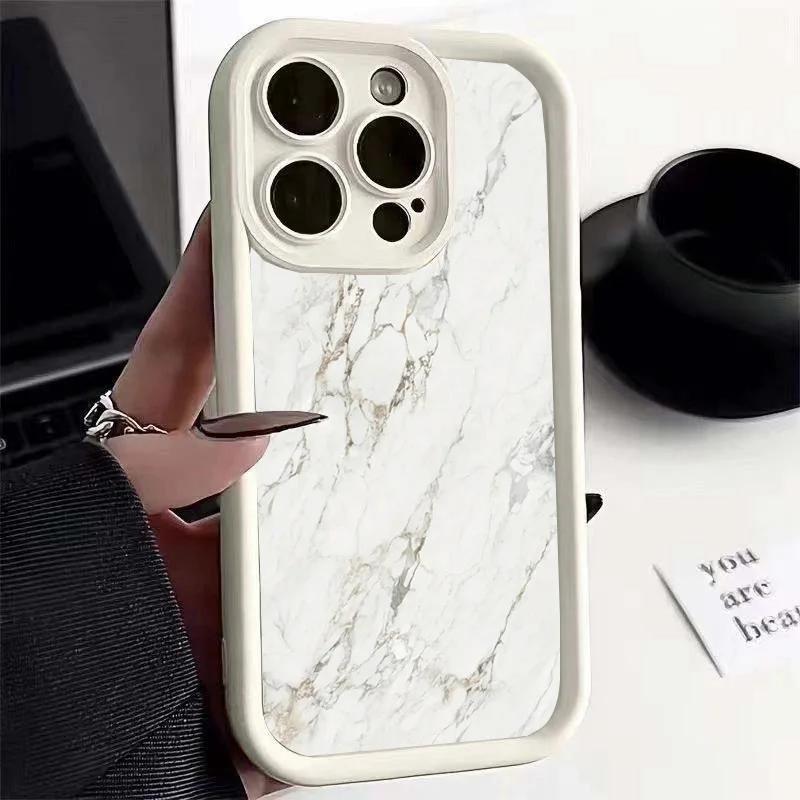 Цветной Мраморный Чехол Для Телефона Для OPPO Reno 11F 12F 13F 13 Pro 11 12 10 Pro Plus 8T 4G 5G 4 5 6 7 8 Pro 6Z 5Z Узор Мягкий Чехол