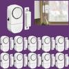 1/2/4/5/8/10pcs Wireless Window Door Burglar Security Warning Alarm System Magnetic Sensor 90dB