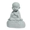 Мирная буддийская скульптура из резного камня, декоративная буддийская статуя для офисного стола, садовой композиции