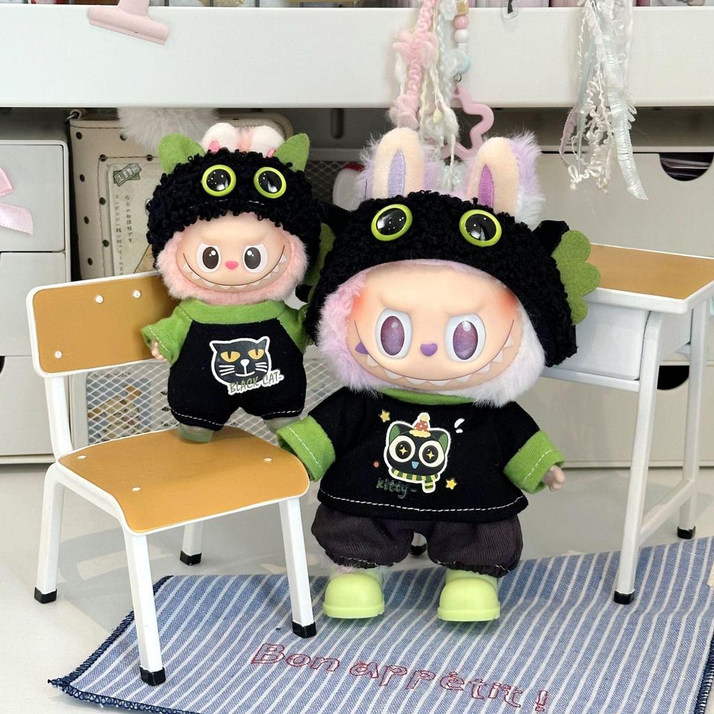 17CM Toothless Doll Parent-Child Outfit, Bububu Doll 1234th Gen Replacement Clothes