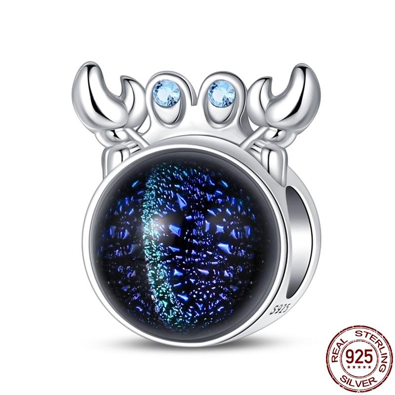 Оригинальный медный светящийся кулон серии Marine, подходит для браслета 3 мм, DIY шарм для женских украшений, модный подарок