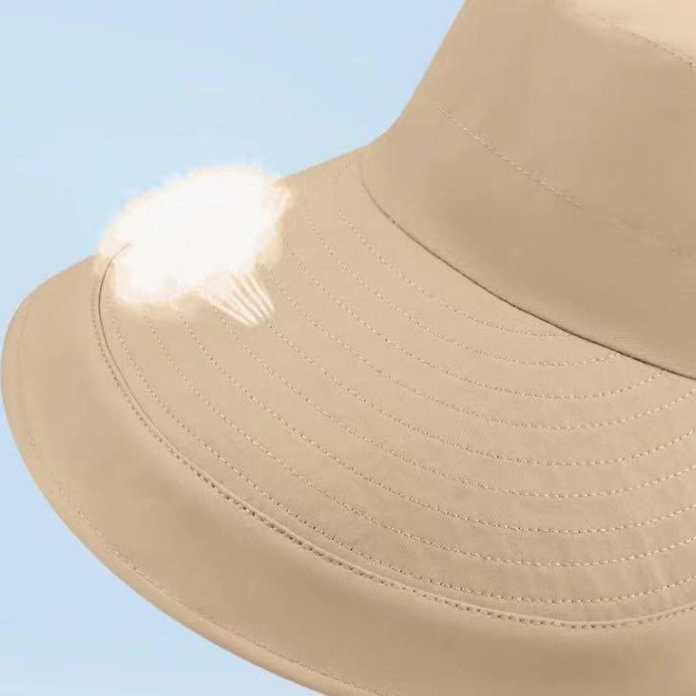 New Adjustable Women's Sun Hat Wide-brimmed Neck Protection Summer Sun Cap UV Protection Outdoor Travel Hiking Hat