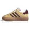 Женские Gazelle Bold Почти Желтые Бордовые Женские Кроссовки Wonder-White IF5937