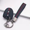 Чехол для ключа для Toyota Hilux Yaris Corolla Rav4 Vigo Vitz Echo Старый с брелоком Защита от царапин Ударопрочная защита Мягкая текстура захвата