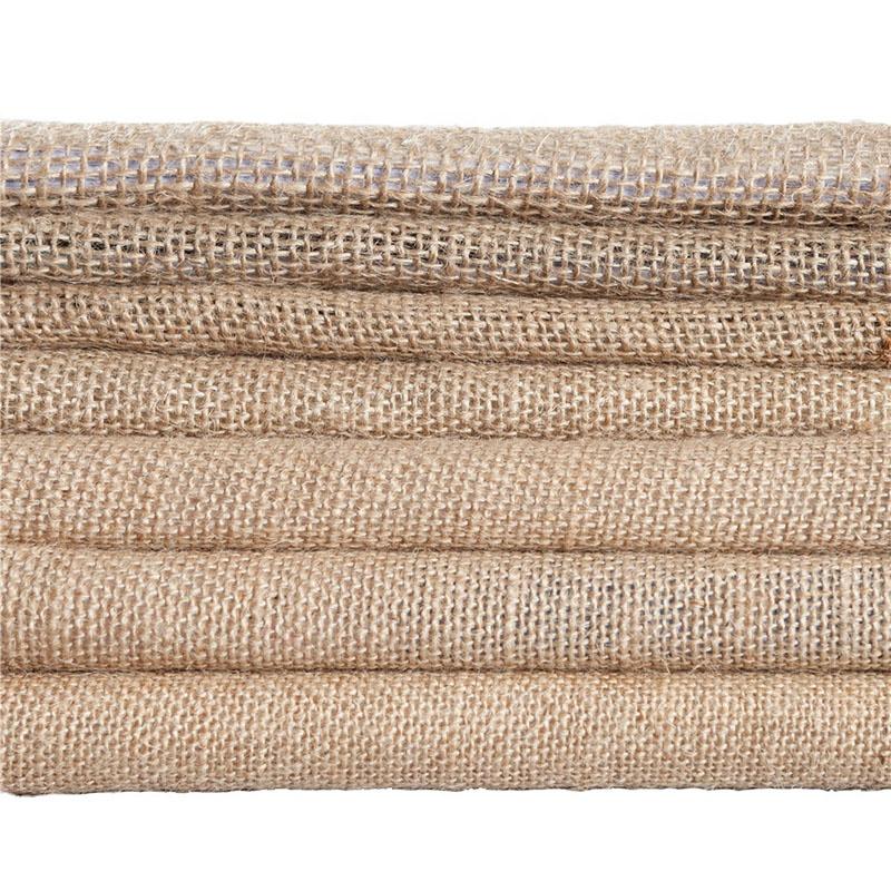 2025  Natural Burlap Fabric Roll Heavy Weight 100% Jute Fabric for Bags