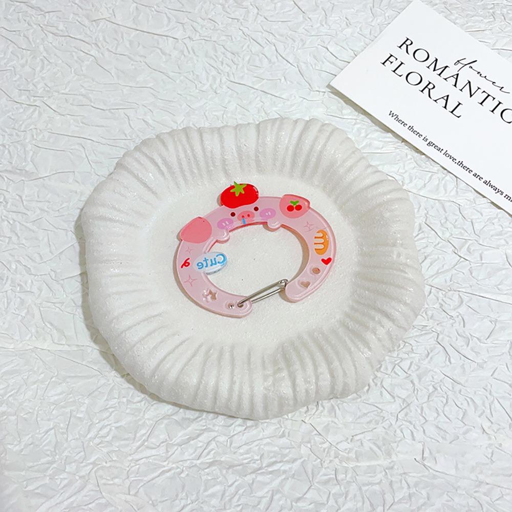 Звезда с крылом Милая альпинистская пряжка Альпинистский крюк Брелок Пирожное с черникой Украшение для сумки