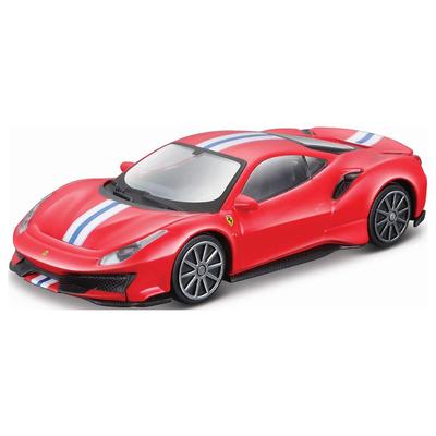 Tomica представляет Burago Race Play Series 488 Pista и 143 (красный)