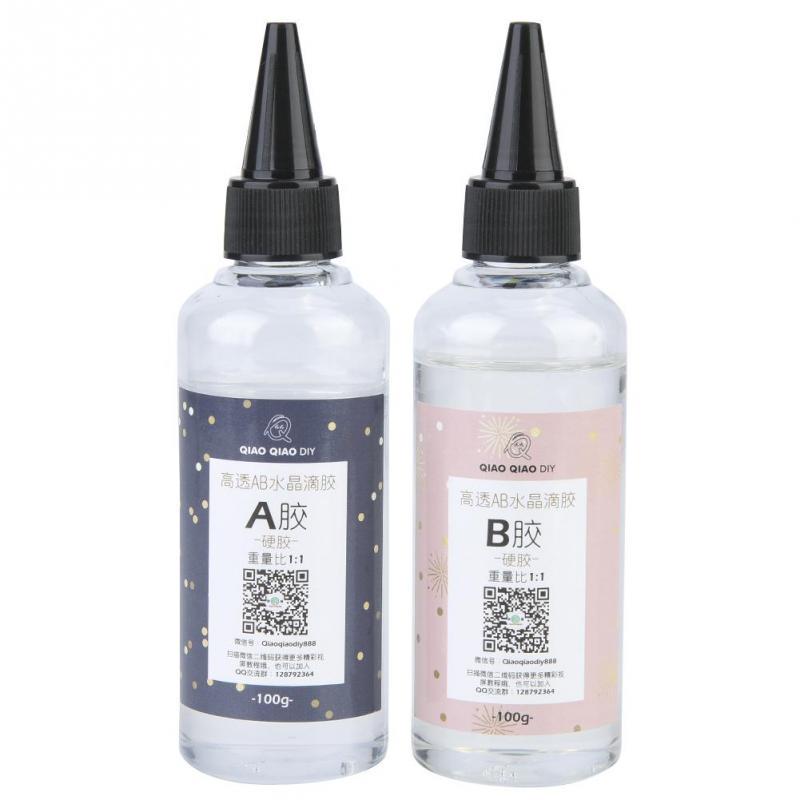 Высокая прозрачная эпоксидная смола ручной работы клея Ab Drop Drop