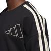 adidas Толстовки Мужские Черные С Круглым Вырезом Умеренная Обычная GH4779