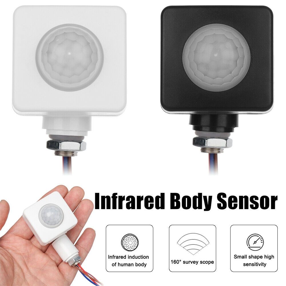 Automatic On Off Home Street Light Lighting Detector Light Switches Motion Infrared Sensor Switch