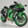 1/9 Kawasaki Ninja ZX-10R High Performance Superbike Alloy Metal Diecast Model Motorcycle Sound & Light High Simulation Collect