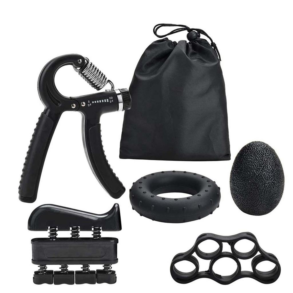 Набор из 6 предметов, тренажер для захвата рук, счетный захват для рук, тренировочный инструмент, регулируемый фитнес-тренажер для запястья, устройство для силовой тренировки, зажим для рук, захват для предплечья