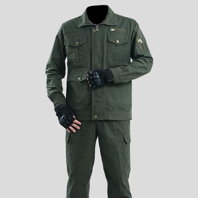 Трудовой костюм, большой мужской костюм с длинным рукавом и эластичной резинкой на талии, пальто с эластичным подолом, костюм для сварки