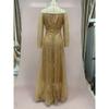 Женские летние повседневные длинные платья-футляры на одно плечо с длинным рукавом