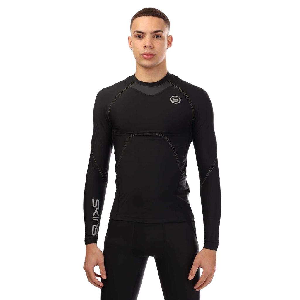 Skins Mens Series-3 Long-Sleeved Base Layer Top