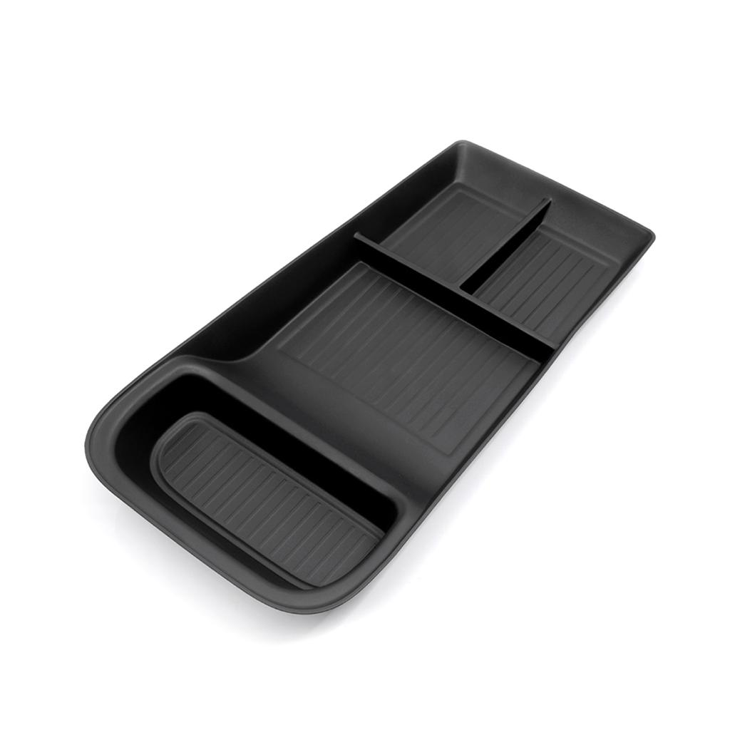 Для Polestar 4 2025 2025 Коробка для хранения в автомобиле Аксессуары для интерьера Центральная консоль Нижний слой Органайзер-лоток для хранения Наведение порядка Черный