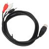 5.9ft DIN 8Pin Male Audio Lead Plug and Play Audio Connection Cable  Home Audio Receiver