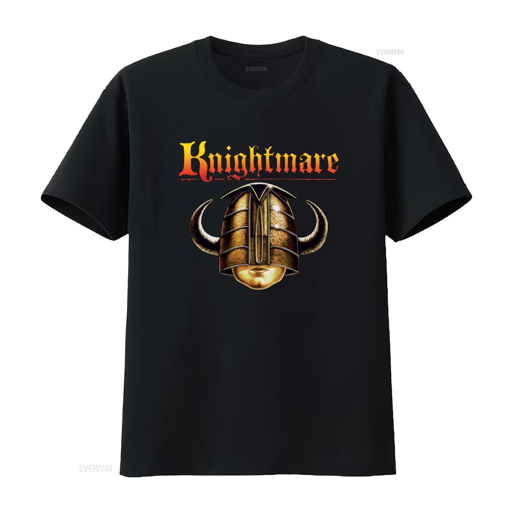 ТВ-шоу Knightmare Логотип шлема правосудия Дэвида Роу Официально лицензированная футболка винтажная стиранная унисекс топ для повседневной носки
