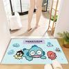 Sanrio Hangyodon Мультяшный коврик для пола Ковер Ванная комната Комната для питомцев Придверный коврик Хэллоуин Коврик для пола в ванной Напольное покрытие Коврик для ванной
