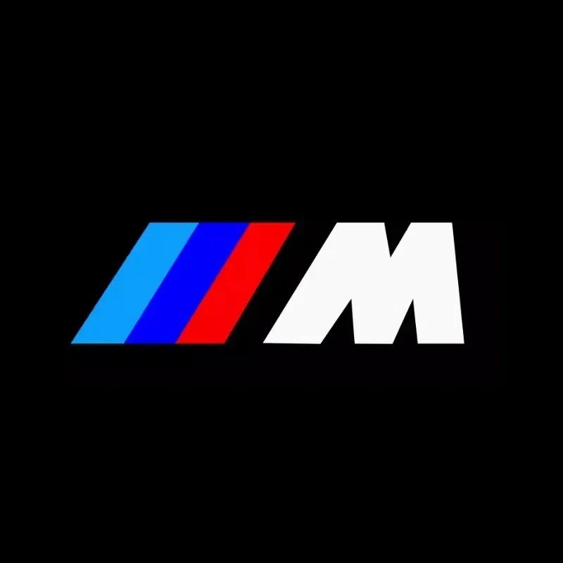 Светодиодная лампа-проектор логотипа с тенью приветствия для двери автомобиля, HD, для BMW M E34 E36 E60 E90 E46 E39 E70 F10 F20 X5 X6 7 M3 M5 M6