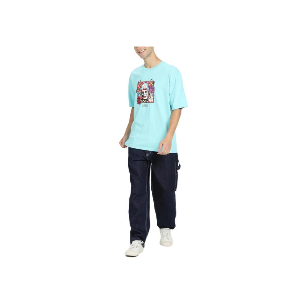 Vans Футболка с короткими рукавами и принтом X One Piece Chopper, унисекс, светло-голубая VN0008FVNAX
