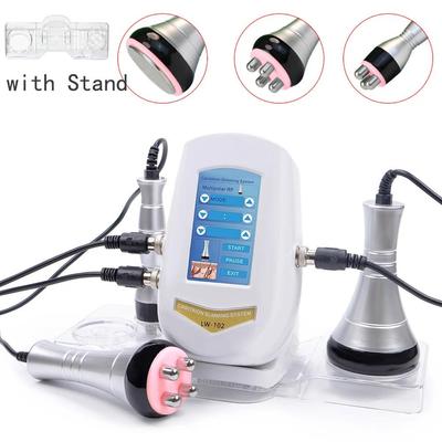 3-в-1 40K Косметологический аппарат RF Ультразвуковая кавитация Терапия красным светом Машина для контурирования тела