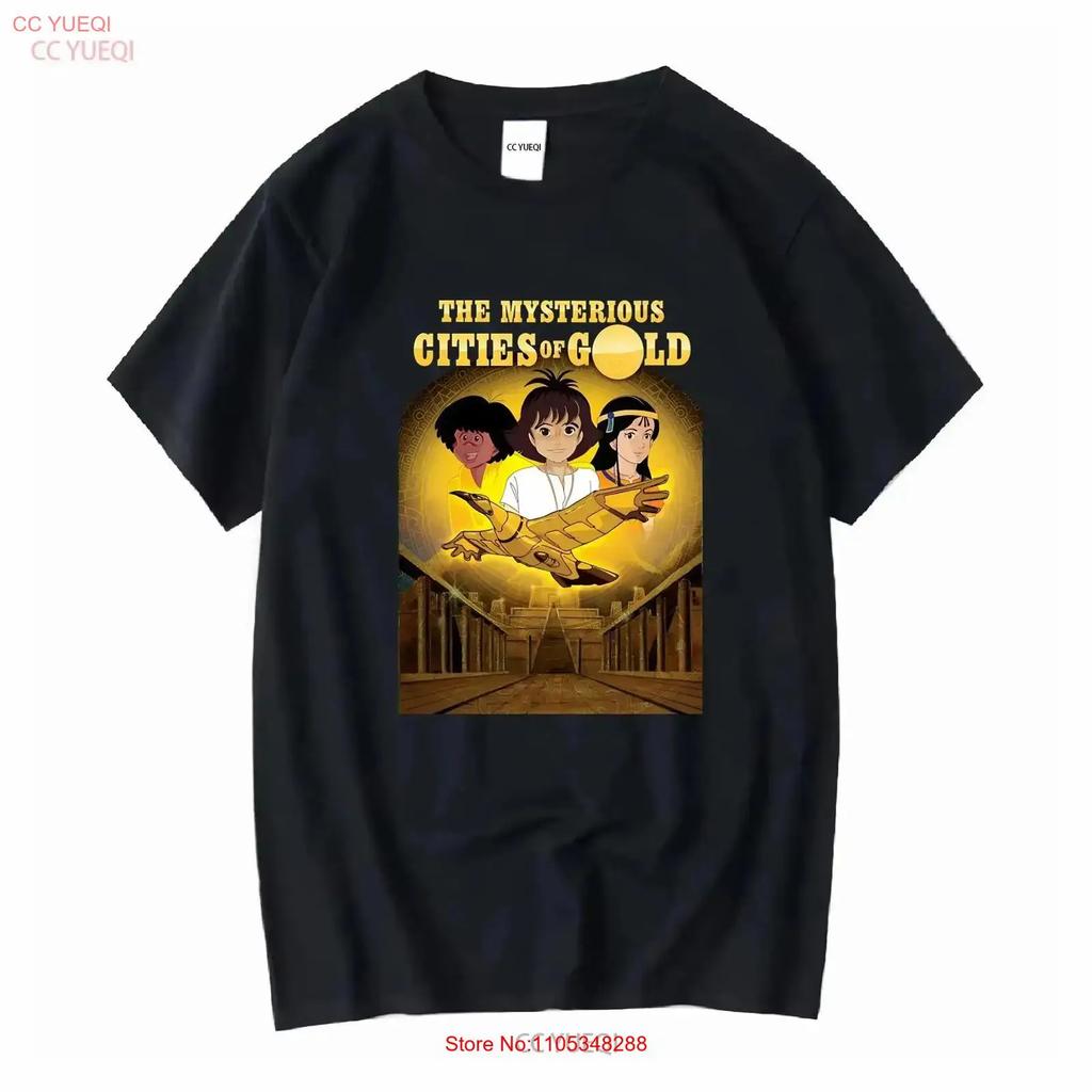 Retro Tv Mysterious Cities Of Gold Cartoon T Shirt Vintage Versatile Comfortable Stylish Vintage