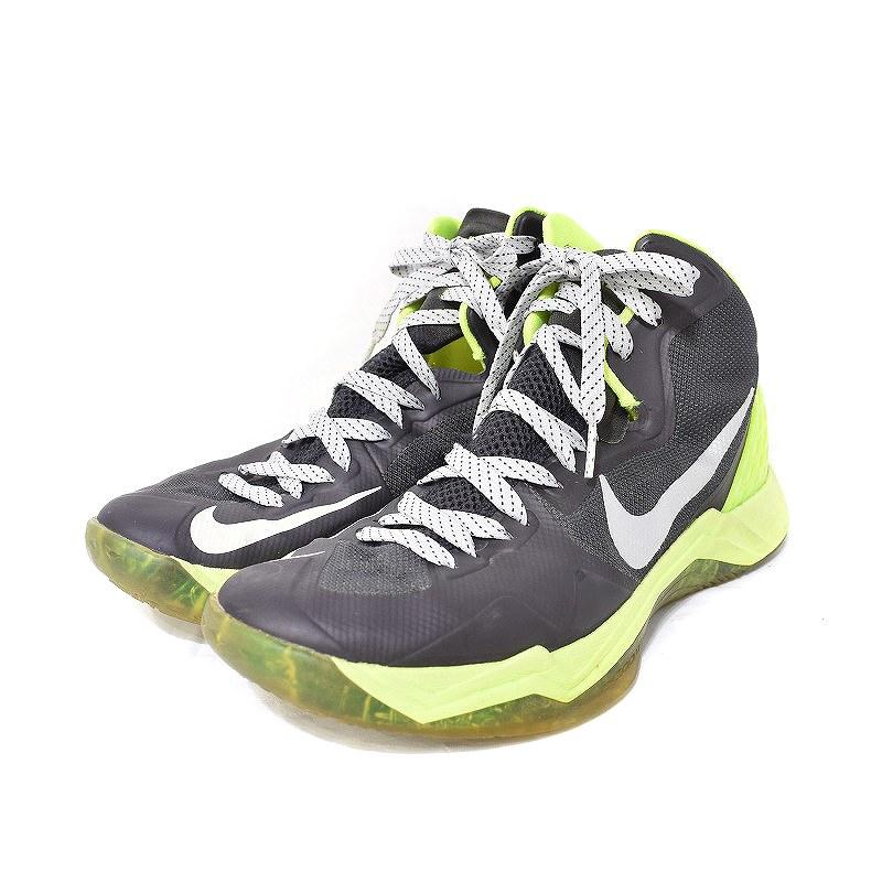 Nike Кроссовки Zoom Hyperdisruptor Night Stadium Volt мужские черные Pure-Platinum 548180-003