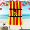 Jagiellonia Biaystok Print Beach Towel Large Soft Quick Dry Towel For Beach Camping Swimming