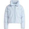 FW24 Crop Down Series Water-Resistant Warm Sports Casual Cotton Jacket Women Jacket Blue JG5933