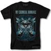Футболка My Chemical Romance Мерч с тура рок-концерта Постер Винтажная графическая футболка