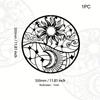 Металлический декор для стен «Солнце», дизайн «Железная туманность», уникальный домашний настенный декор и скульптура, стильный металлический знак для декора спальни и кухни