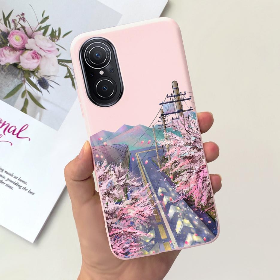 For Huawei Nova 9 SE Case JLN-LX1 JLN-LX3 Fashion Cartoon Cover Soft TPU Phone Case For Huawei Nova 9 Pro Nova9 SE Fundas Bumper
