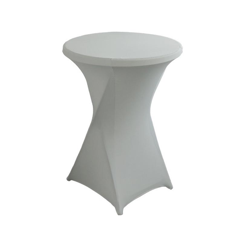 Эластичная круглая скатерть для банкетных или коктейльных столов