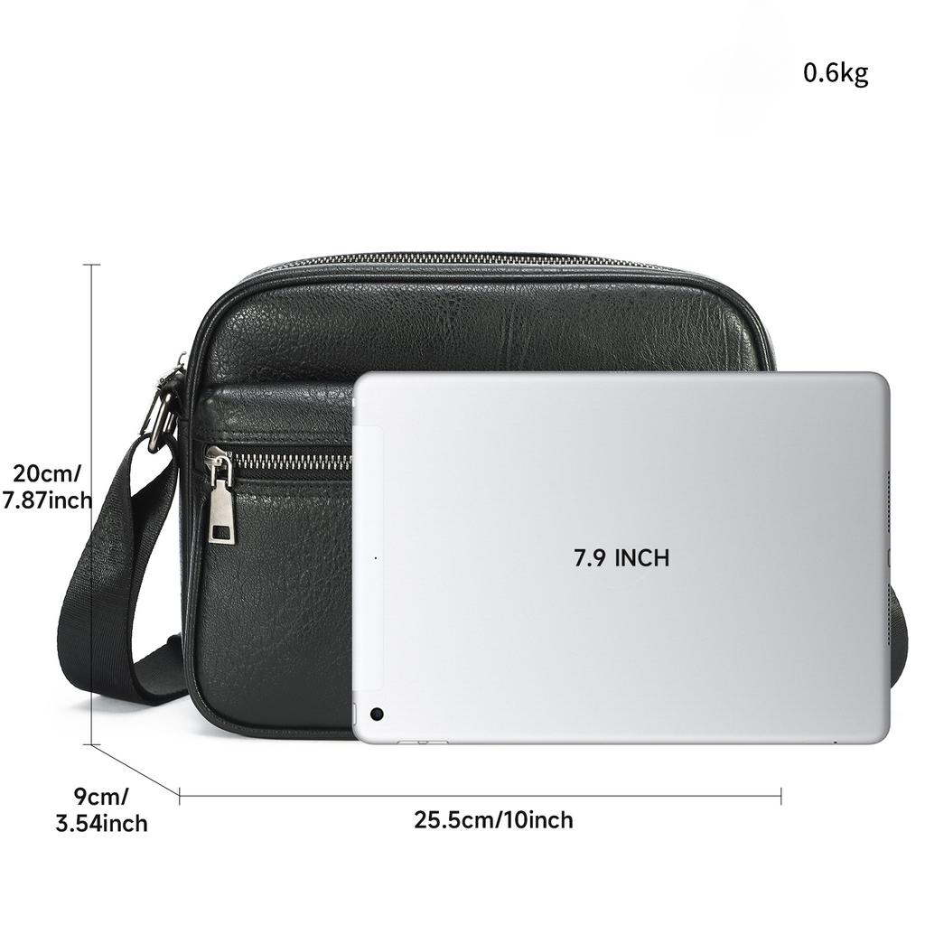 Модная сумка через плечо из натуральной кожи, горизонтальная квадратная сумка через плечо, повседневная спортивная сумка через плечо