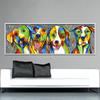 Dogs Decorative Painting Oil Painting Single Color Dog Garden Decoration Cuadros Decoracion Salon Animal Prints Pictures