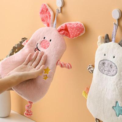 Кухонное полотенце для рук в форме кольца, кухонное полотенце из микрофибры в форме животного