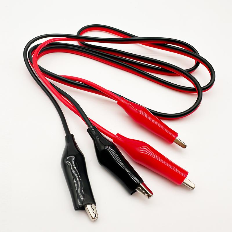Alligator Cilp To 4mm Banana Plug Test Cable Lead Connector Dual Tester Probe Crocodile Wires Clip For Multimeter Measure Tool