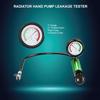 Universal Radiator Pressure Tester, Aluminum Automotive Cooling System Radiator Pressure Tester Tool,Pressure Test Pump with Pressure Gauge,Fit for