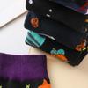 6 пар/упаковка мужские носки с узором Galaxy Street Fashion трендовые весенне-летние удобные дышащие цветные хлопковые носки для бега