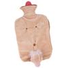 Penis Hot Water Bottle with Soft Plush Case
