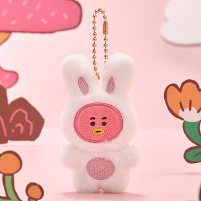 BT21 TATA K-Rabbit Плоская плюшевая брелок