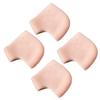 2/5 Pairs Silicone Heel Protection Pads for Women Men Wearable Heel Spur Insoles Foot Care Non-slip & Anti-wear Invisible Insole Heel Protector