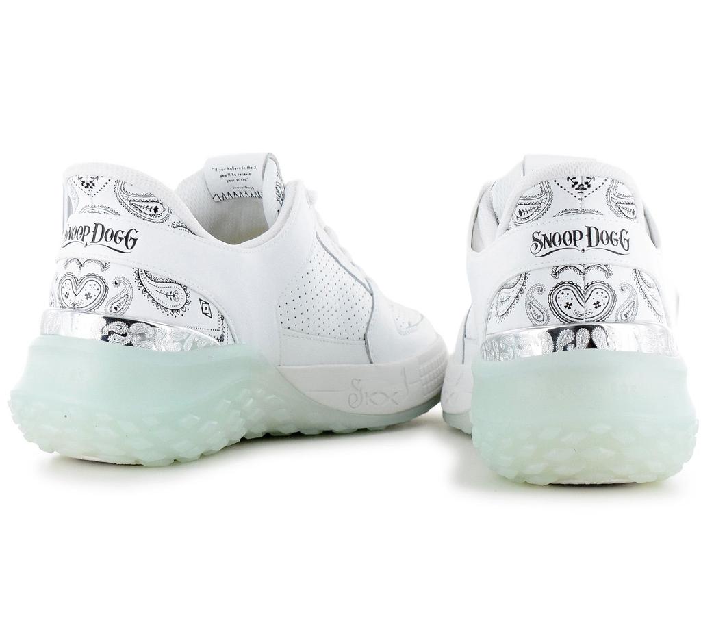 Skechers X Snoop Dogg - Sizzle Slip-ins - Мужские Кроссовки Обувь Белый 251170-WHT ОРИГИНАЛ
