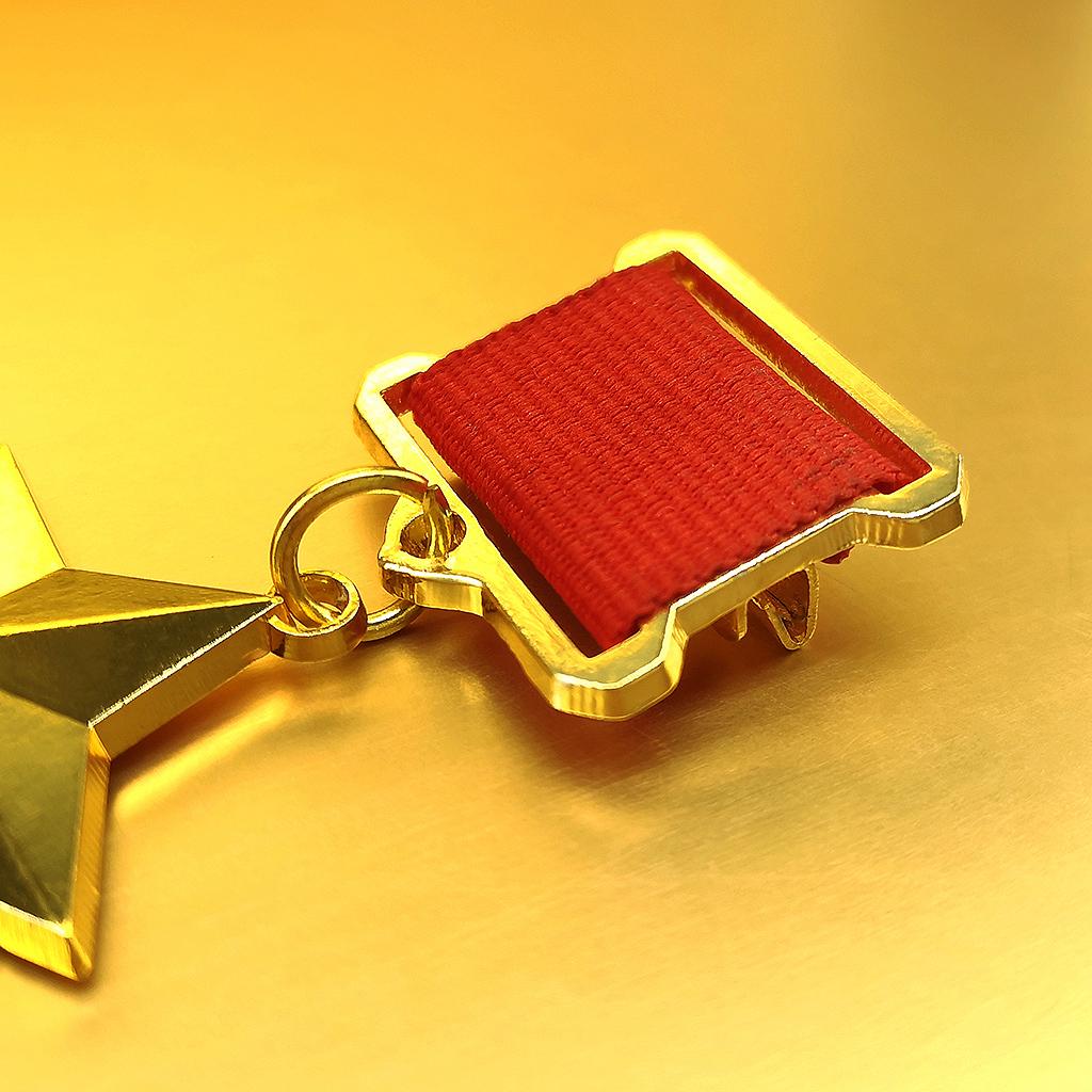 2 шт./компл. Копия Венера Советская страна Микро кошелек Герой Социалистического Труда Медаль Золотая Звезда Российская Вторая мировая война СССР Пятизвездочный сплав Значок СССР KTY